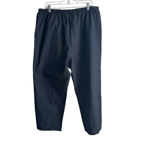 Banana Republic Cotton Poplin Pull On Pant Black XL 713483 - Picture 7 of 12